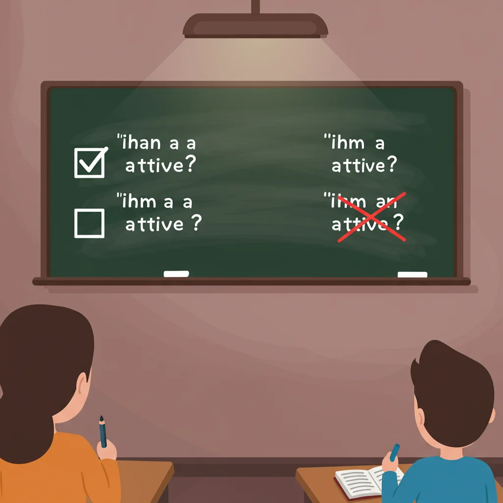 Which sentence uses the correct article?